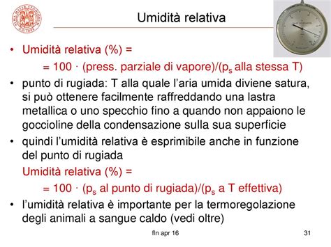 unita di misura umidità|quanto è umido in acqua.